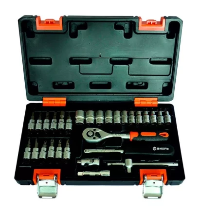 Набор инструментов Вихрь 1/4" 29 предм кейс купить в Надыме