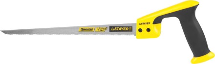 Ножовка выкружная (пила) STAYER COMPASS 300 мм, 11 TPI, с заточенным острием, мелкий зуб, для точных работ 2-15087_z01 купить в Надыме
