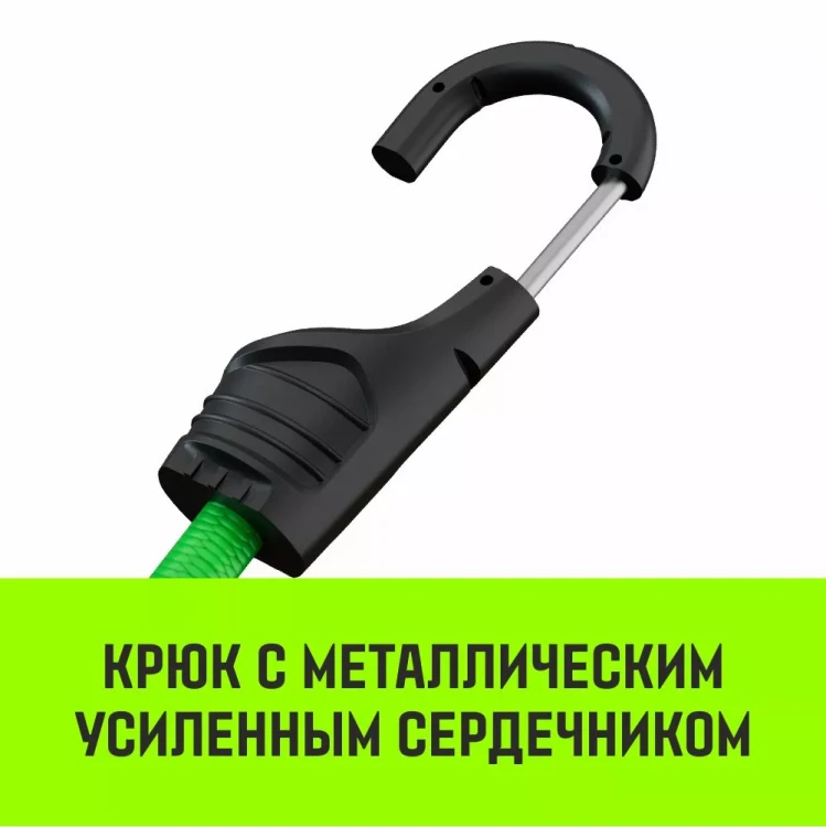 Стяжка эластичная с крючками для багажа HITCH REGULAR 80см комплект 2 шт (SZ087655) купить в Надыме