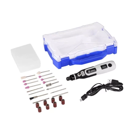 Гравер аккумуляторный DEKO DKRT3.6-Li SET, 063-1400 купить в Надыме