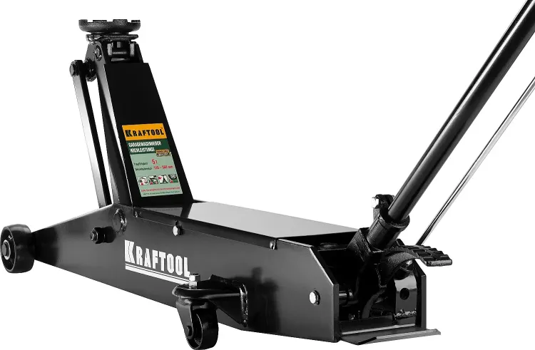 Домкрат гидравлический подкатной "High-Lift", удлиненный, 5т, 150-560мм, KRAFTOOL 43455-5 43455-5 купить в Надыме