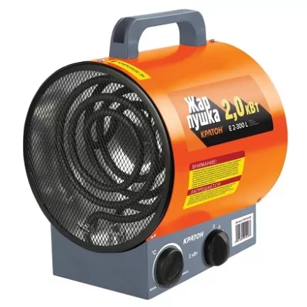 Тепловая пушка электрическая Кратон Жар-пушка Е 2-300 L 3 09 04 028 купить в Надыме