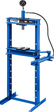 ЗУБР ПГН-12, 12 т, гидравлический пресс с гидронасосом и манометром, Профессионал (43072-12) купить в Надыме