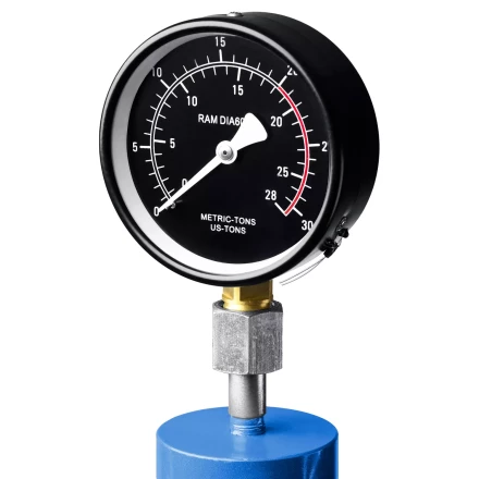 ЗУБР ПГН-12, 12 т, гидравлический пресс с гидронасосом и манометром, Профессионал (43072-12) купить в Надыме