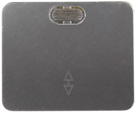 Выключатель СВЕТОЗАР "ГАММА" проходной, с подсветкой, одноклав., без вставки и рамки, цвет светло-серый металлик, 10A SV-54138-SM купить в Надыме