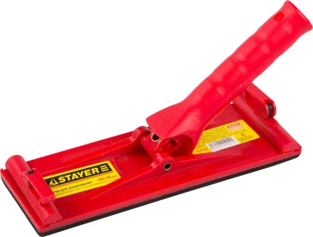 Терка STAYER для шлифования с держателем под телескопическую ручку, 230x80мм 3570-08 купить в Надыме