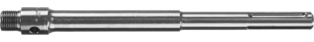 Державка ЗУБР "МАСТЕР" для бур. коронки с хвостовиком SDS MAX. L-300мм,резьба М22,конусное крепление центрир сверла 29188-300 купить в Надыме