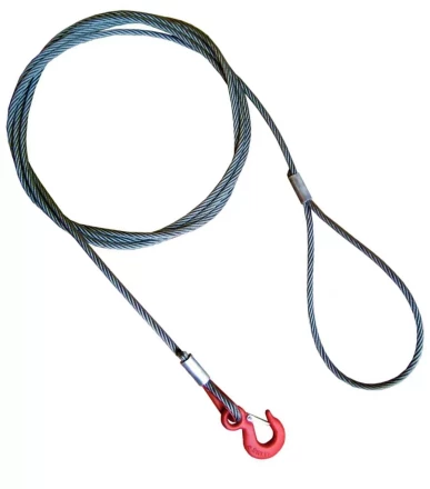 Буксир канатный TOR БТК 15,0 т 5,0 м опрессовка (петля-крюк) 1048693 купить в Надыме