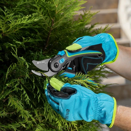 Секатор с наковальней Palisad, 205 мм, регулировка захвата, алюминиевые рукоятки, Luxe 60475 купить в Надыме