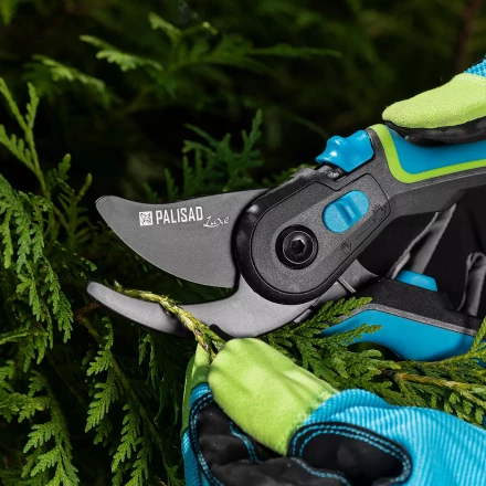 Секатор с наковальней Palisad, 205 мм, регулировка захвата, алюминиевые рукоятки, Luxe 60475 купить в Надыме