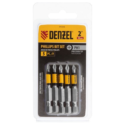 Бита PH1x50, 5 шт. Denzel 7711315 купить в Надыме