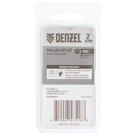 Бита PH1x50, 5 шт. Denzel 7711315 купить в Надыме
