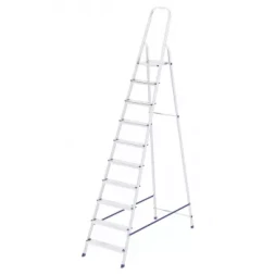 Стремянка 10 ступеней алюминиевая СИБРТЕХ Pоссия 97721