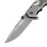 Нож складной Denzel 79209, многоцелевой, системы Liner-Lock, с накладкой G10 на эргономичной рукоятке купить в Надыме