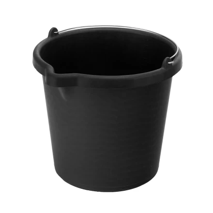 Ведро строительное пластмассовое, 16 л, высокопрочное с носиком Сибртех 81479 купить в Надыме