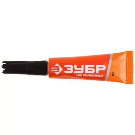 Клей ЗУБР моментальный, на мультикарте, 3 г 41903 купить в Надыме