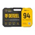Набор инструментов Denzel 15813, 1/2&quot;, 1/4&quot;, CrV, S2, пластиковый кейс, 94 предмета купить в Надыме