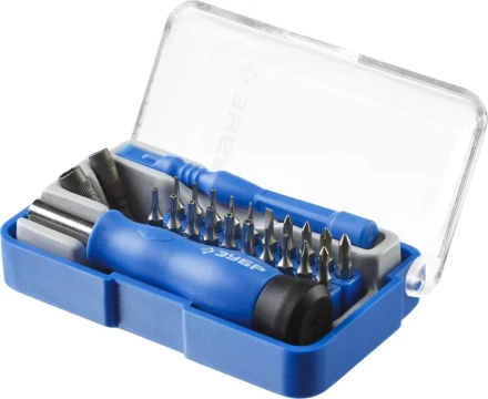 Набор ЗУБР "ПРОФЕССИОНАЛ": Отвертки  для точных работ, 24предм 25648-H24 купить в Надыме