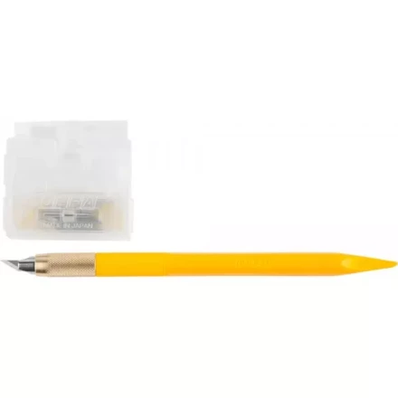 Нож OLFA "Utility Models" перовой дизайнерский, для точных работ, рукоятка с мини шпателем, 5 лезвий, 4мм OL-AK-5 купить в Надыме