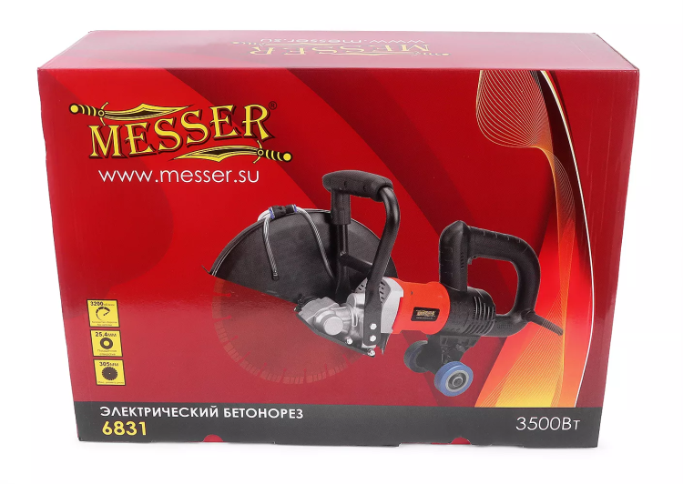 Электрический бетонорез MESSER 6831  3500Вт  305мм купить в Надыме