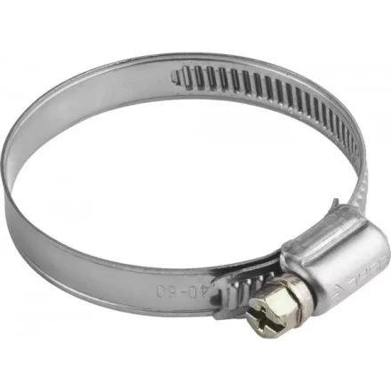 Хомуты ЗУБР "ЭКСПЕРТ", нерж. сталь, накатная лента 9 мм, 40-60 мм, 5 шт 3787-40-60 купить в Надыме