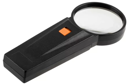 Лупа STAYER "STANDARD" с подсветкой, 4 кратное увеличение, диаметр линзы - 65мм 40522-65 купить в Надыме