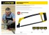 Ножовка по металлу STAYER MS350-BLACK-Max, металлическая обрезиненная рукоятка, натяжение 70 кг, 300 мм 15775 купить в Надыме