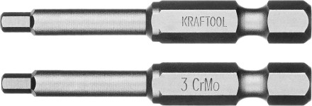 Биты KRAFTOOL X-Drive HEX Оберон 26127-3-50-2 купить в Надыме