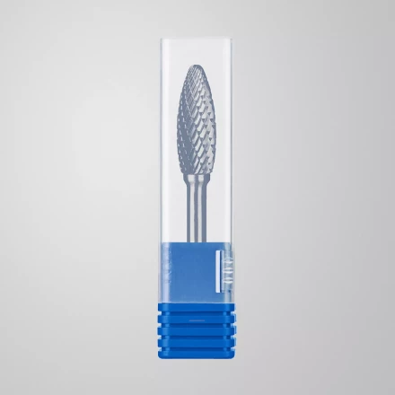 Зубр Твердосплавная борфреза H - пламя, 12 х 32 мм, радиус 2.5 мм (28807-12-32) купить в Надыме