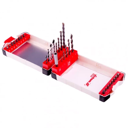 Набор сверл комбинированный сверла по металлу 1-6 мм бетону 4-8 мм дереву 3-6 мм биты 16 шт адаптер 32 предмета Pro Matrix 725632 купить в Надыме