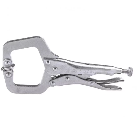 Зажим ручной увеличенный захват подвижные губки 170 мм Сибртех 18425 купить в Надыме