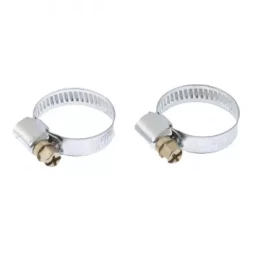 Хомуты металлические Стандартное болтовое крепление 16-27мм, 2шт.,ширина 9мм СИБРТЕХ 47657