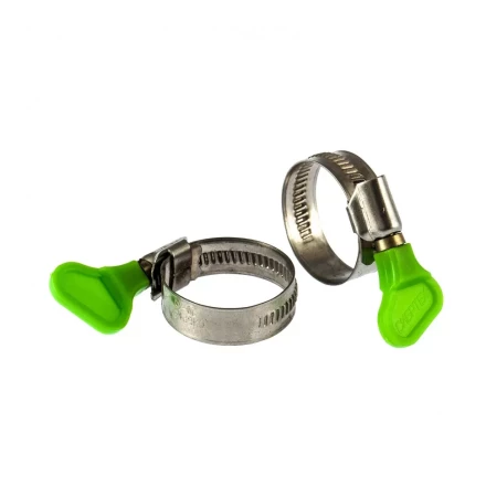 Хомуты металлические червячные 20-35 мм ширина 12 мм W4 с ключом 2 шт Сибртех 476523 купить в Надыме