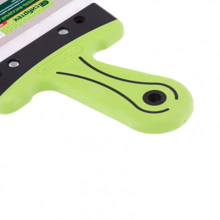 Шпатель фасадный нержавеющая сталь 150 мм двухкомпонентная ручка  Сибртех 85580 купить в Надыме