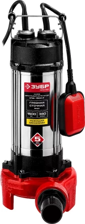 Насос фекальный с режущим механизмом НПФ-1500-Р серия МАСТЕР купить в Надыме