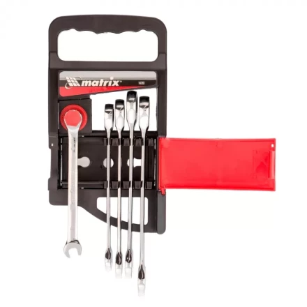 Набор ключей комбинированных Matrix трещоточных 5 шт 14793 купить в Надыме