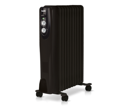 Маслянный радиатор обогреватель электрический BALLU Classic black BOH/CL-11BRN 2200 купить в Надыме