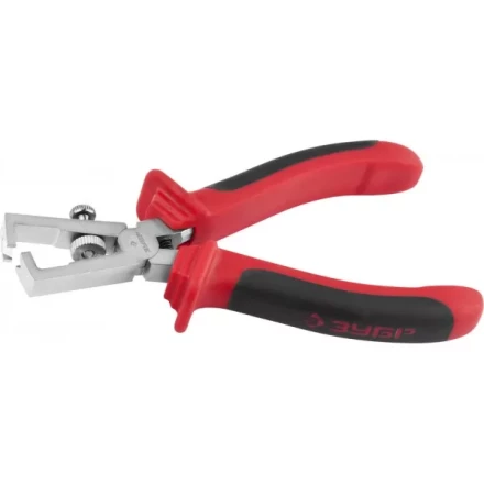 Плоскогубцы ЗУБР "МАСТЕР" для зачистки проводов, хромированные, d до 5мм, площадь поперечного сечения кабеля до 10мм2, 180мм 22025-9-18 купить в Надыме