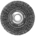ЗУБР "ПРОФЕССИОНАЛ". Щетка дисковая для точильно-шлифовального станка, витая стальная проволока 0,3мм, 100х12,7мм 35185-100_z02 купить в Надыме