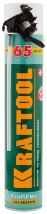Пена "PREMIUM 65" монтажная, адаптерная, всесезонная, 750мл, KRAFTOOL 41175 купить в Надыме