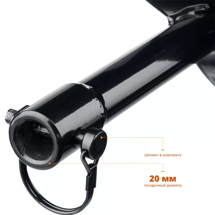 ЗУБР d 60 мм, грунт, шнек для мотобуров (7051-6) купить в Надыме