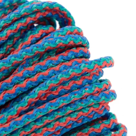 Шнур бельевой полипропиленовый с сердечником, 5 мм, L 15 м, цветной, Home Palisad 937095 купить в Надыме