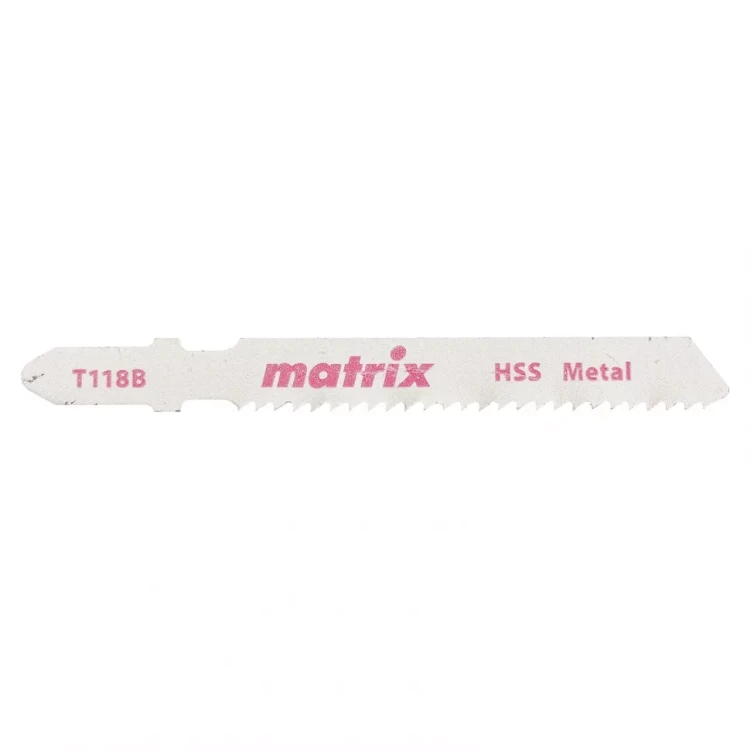 Полотна для электролобзика по металлу 3 штук T118B 50x2мм HSS MATRIX 78229 купить в Надыме