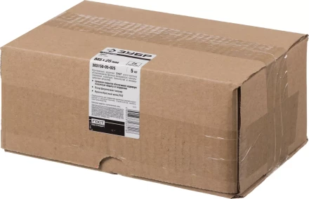 Винт ЗУБР &quot;МАСТЕР&quot; DIN 7985, класс прочности 4.8, оцинкованный, M5x25мм, 5кг 303150-05-025 купить в Надыме