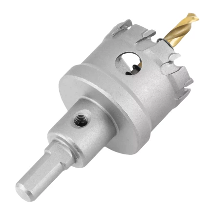 Коронка по металлу твердосплавная, 41 мм Denzel 724013 купить в Надыме