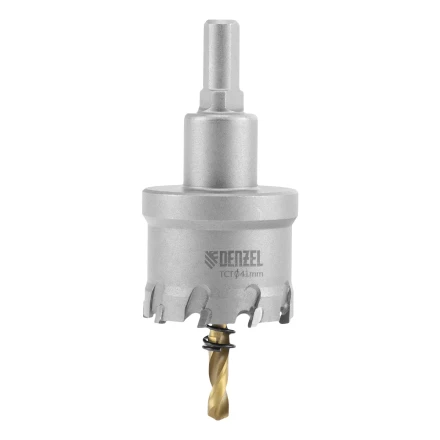 Коронка по металлу твердосплавная, 41 мм Denzel 724013 купить в Надыме