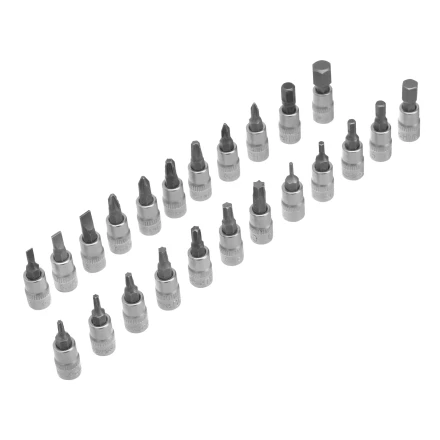 Набор инструментов Сибртех 13399, 1/4", пластиковый кейс 56 предметов купить в Надыме