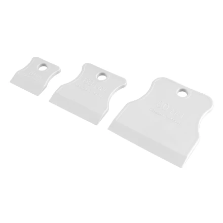 Набор шпателей 40-60-80 мм, белая резина, 3 шт. Россия Sparta 85801 купить в Надыме