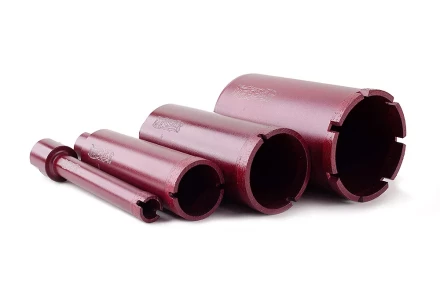 Сегментная алмазная коронка MESSER REDLINE по граниту диаметр 18 мм длина 100 мм купить в Надыме