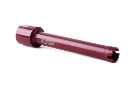 Сегментная алмазная коронка MESSER REDLINE по граниту диаметр 18 мм длина 100 мм купить в Надыме